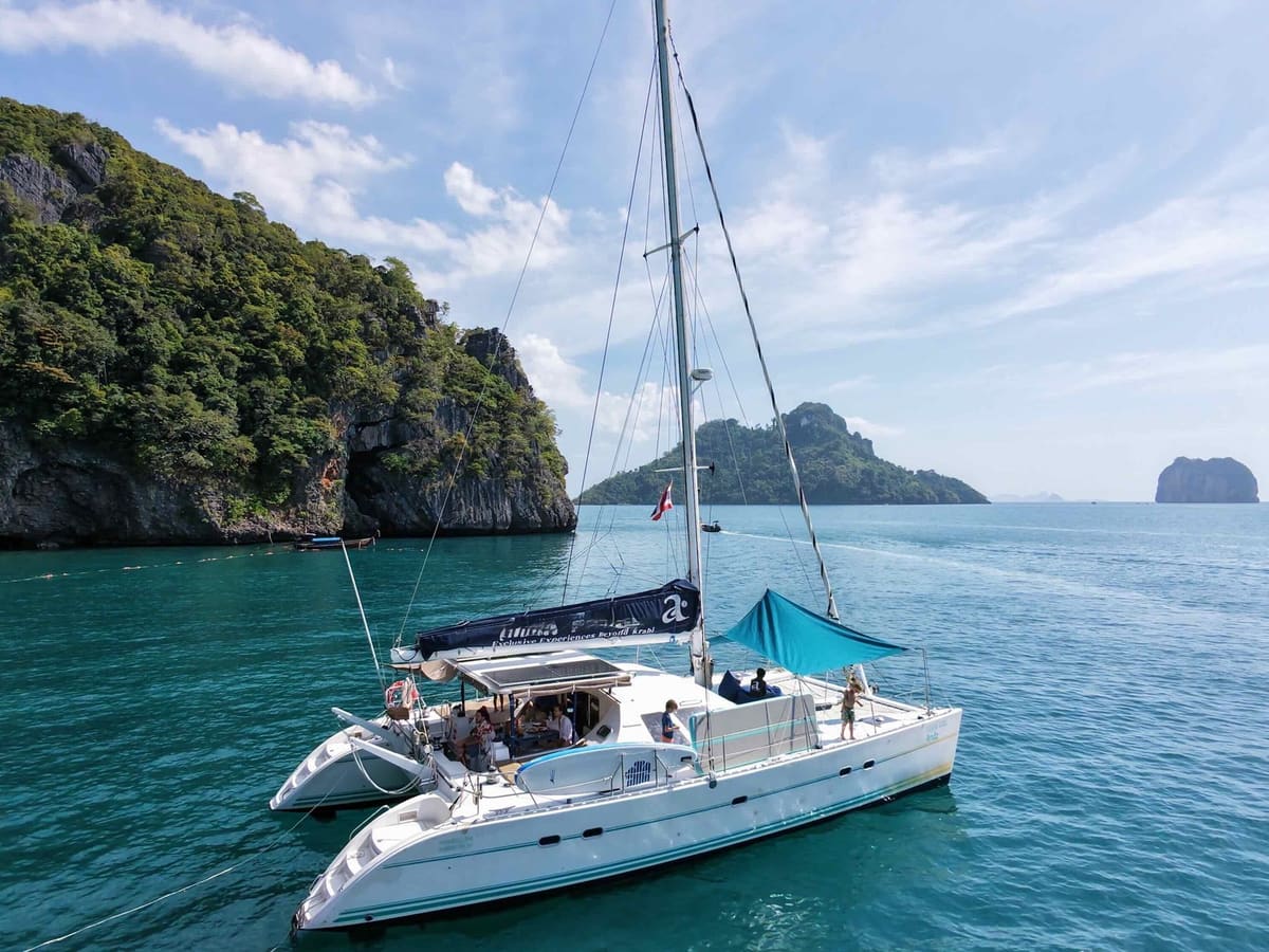 Les îles locales d'Ao Nang en catamaran privé, photo 1